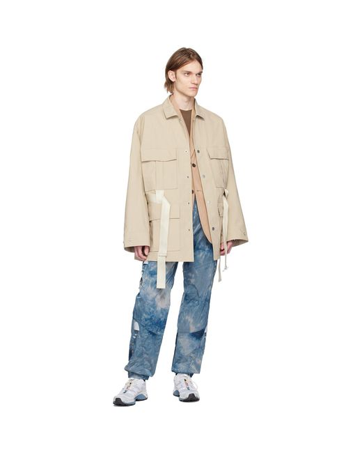 A.A.Spectrum光谱 Multicolor Tan Safari Coat Set for men