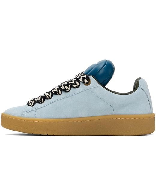 Lanvin Black Blue Future Edition Hyper Curb Sneakers