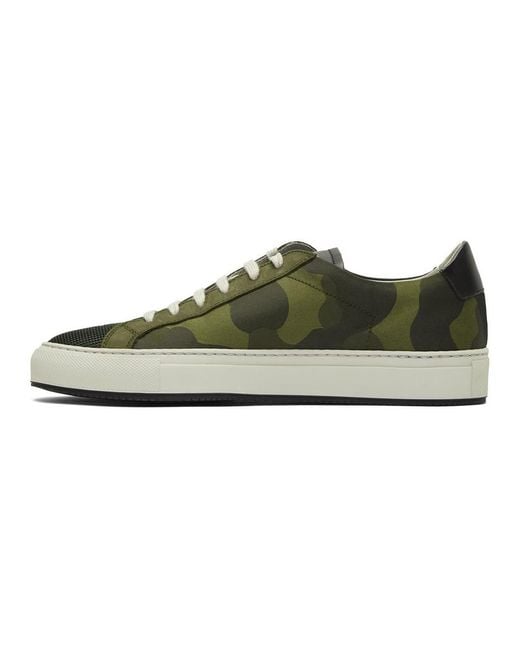 Common Projects Achilles Low Camo in Green for Men Lyst
