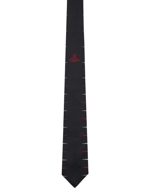 Vivienne Westwood Black Game Tie for men