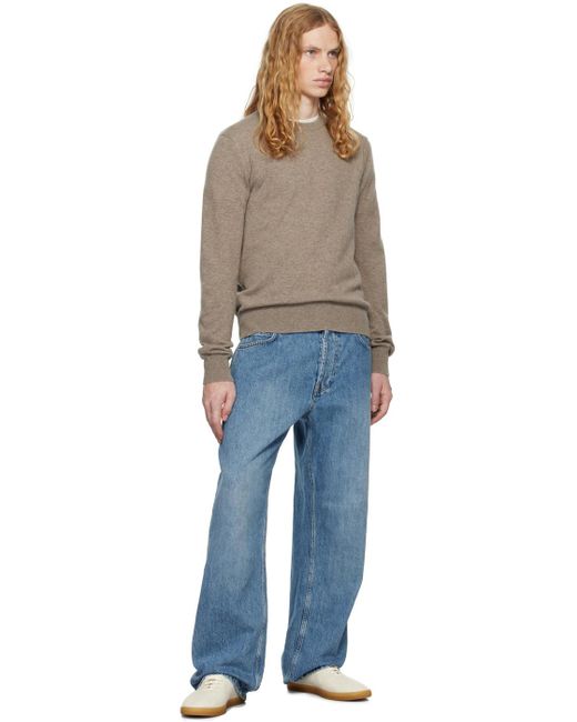 The Row Blue Relaxed-Fit Stonewashed Denim Jeans for men