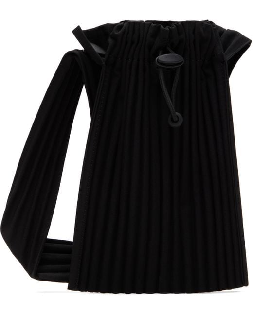 Homme Plissé Issey Miyake Black Pocket Bag for men