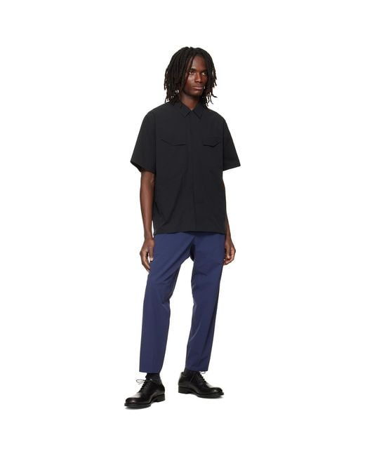 Veilance Blue Secant Comp Track Trousers for men