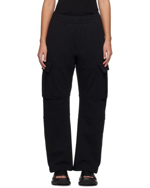 Pantalon de détente noir à panneaux Givenchy en coloris Black