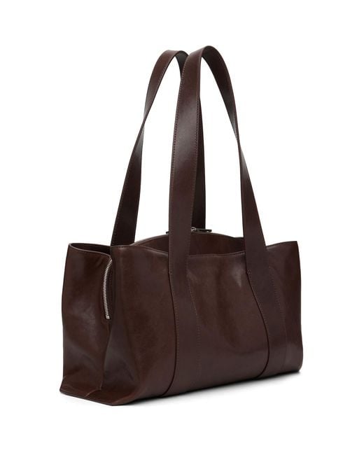 OSOI Brown Shell Duffel Bag