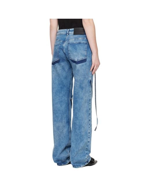 OTTOLINGER Blue Loose Fit Jeans