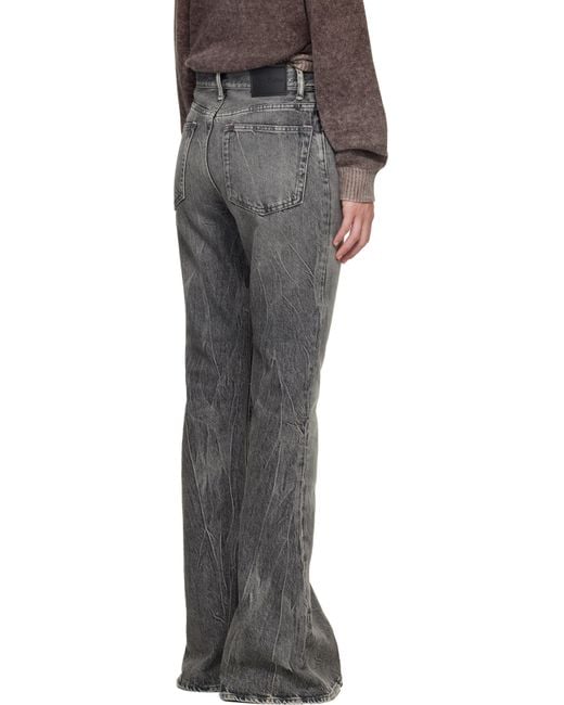 Acne Black 2025F Fitted Jeans