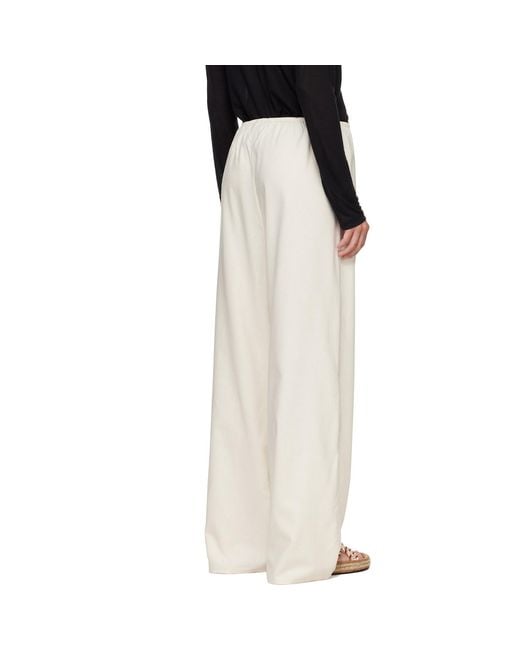 Baserange Natural Off- Stoa Lounge Pants