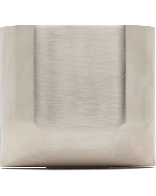 Rick Owens Gray Concordians Prong Clutch for men