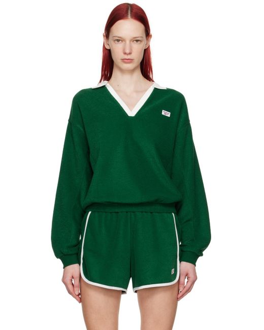 Reebok Green Court Sweater
