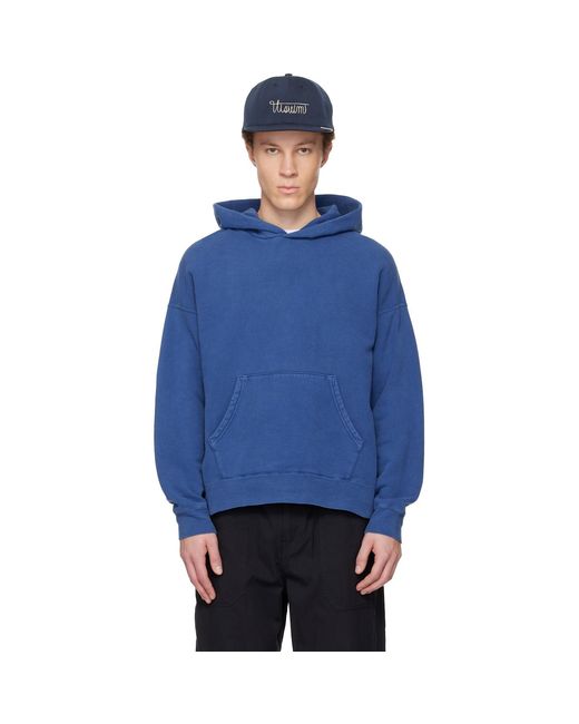 Visvim Blue Jumbo Sb P.O. Hoodie for men