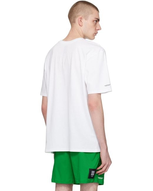 T-shirt de randonnée blanc édition the north face - soukuu Undercover pour homme en coloris Green