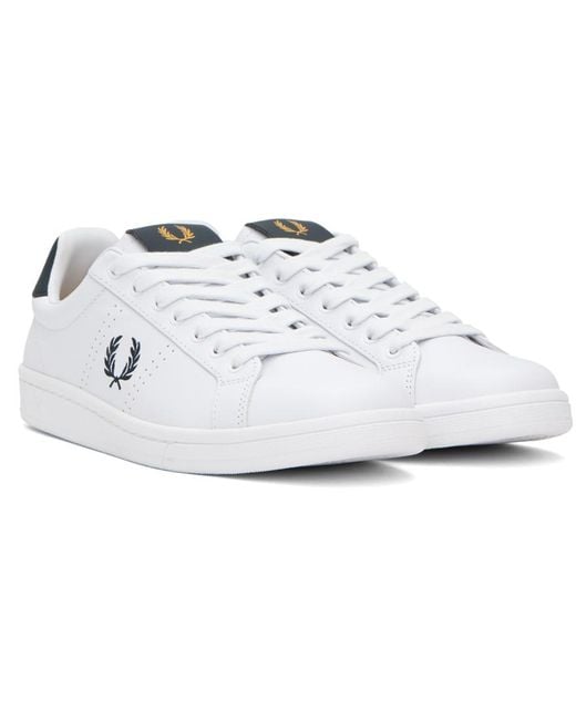 Fred Perry Black B721 Sneakers for men