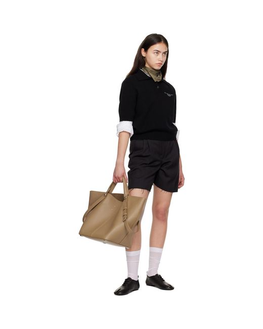 Maison Margiela Black Tabi Jazz Lace-Up Derbys