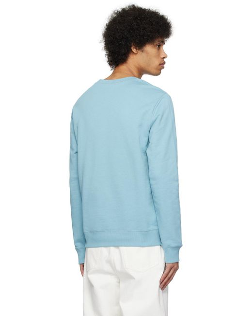 A.P.C. . Blue Item Sweatshirt for men