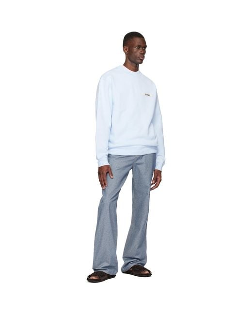 Jacquemus White 'The Gros Grain' Sweatshirt for men