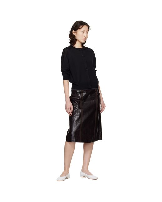 Loulou de Saison Black Kita Cardigan