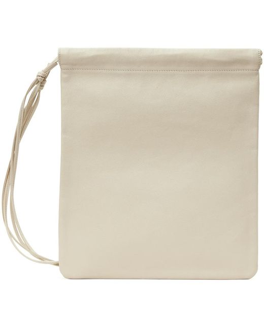 Auralee Natural Off- Square Pouch for men