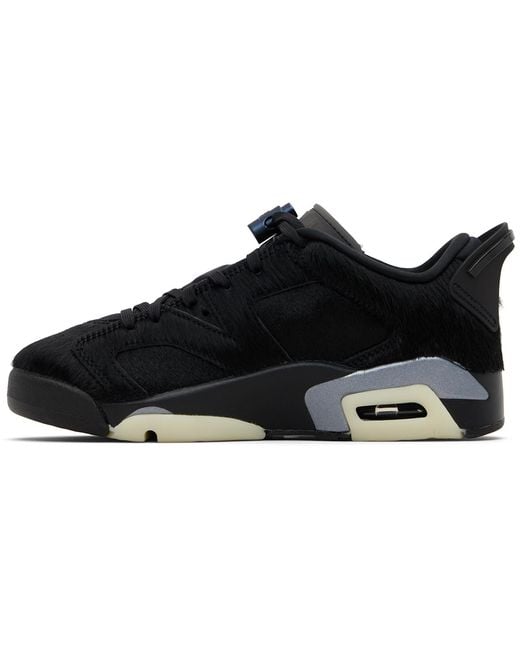 Nike Black Air Jordan 6 Retro Low Sneakers