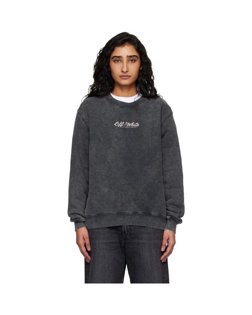 Off-White c/o Virgil Abloh Black Royal Jewels Sweatshirt