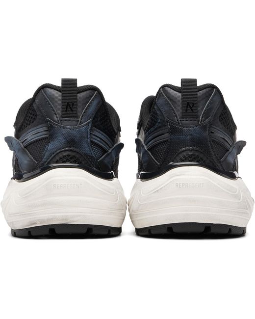 Represent Blue Storm Torn Sneakers for men