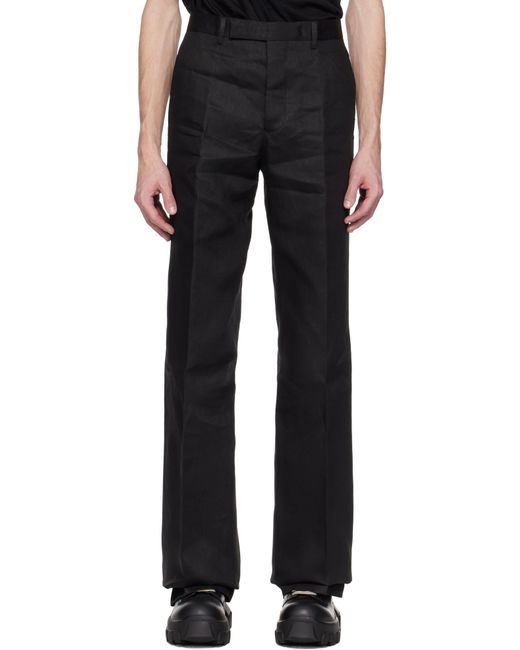 メンズ Rick Owens ブラック Hollywood Tailored Dietrich トラウザーズ Black