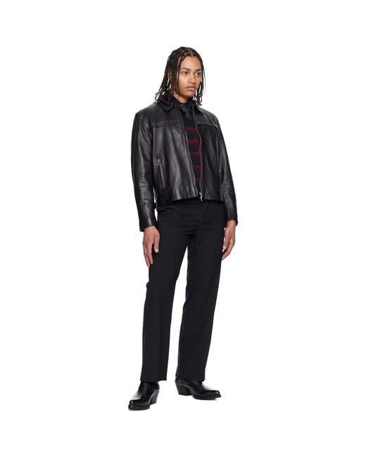 Ernest W. Baker Black Tie for men