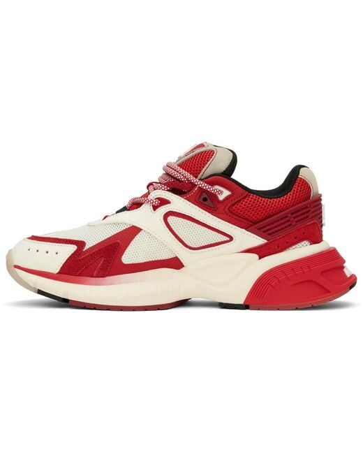 Amiri Red & Off-white Ma Runner Sneakers for men