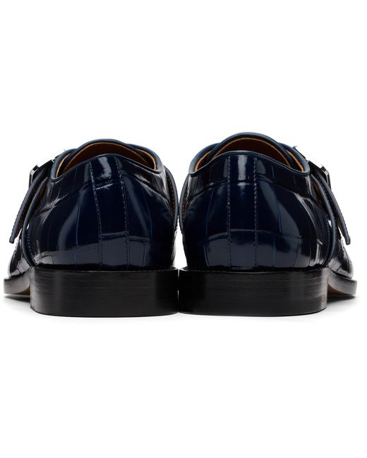 Marni Blue Bambi Buckle Loafers for men