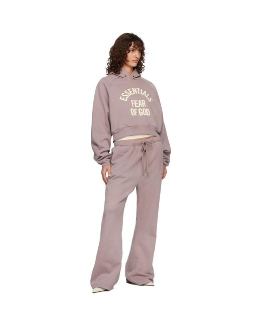 Fear Of God Multicolor Campus 90's Cropped Raglan Hoodie