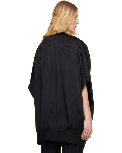 【Rick Owens】Hollywood Girdered Bubble ボンバージャケット Off-White Hollywood Girdered Bubble Bomber Jacket by Rick