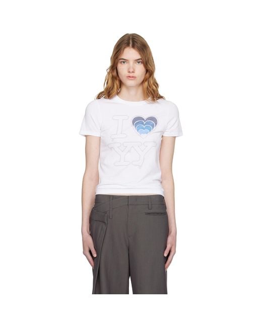 OPEN YY Black Ssense Exclusive 'I Love Yy' Baby T-Shirt