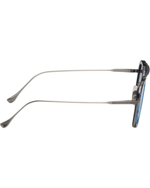 Dita Eyewear Gray Flight.006 Sunglasses for men