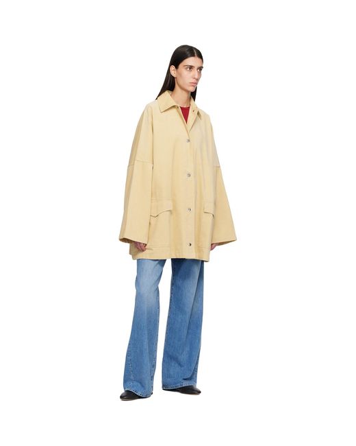 Totême Natural Cord Overshirt Chore Jacket
