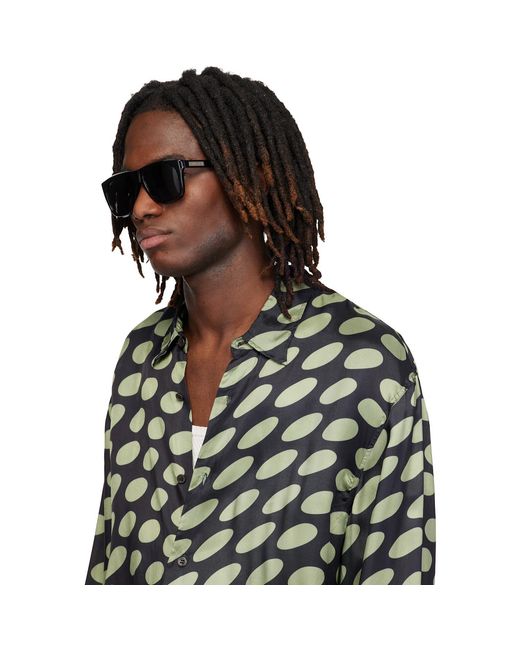Gucci Black Institutional Logo Sunglasses for men