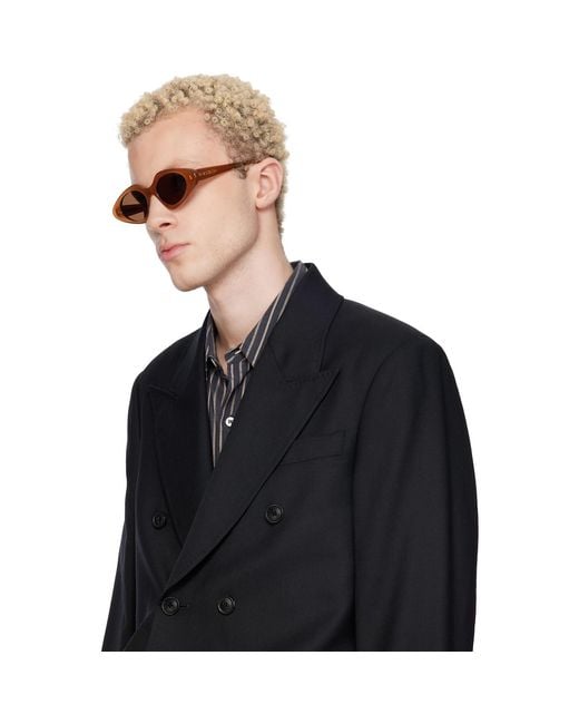 Loewe Black Slim Sunglasses for men
