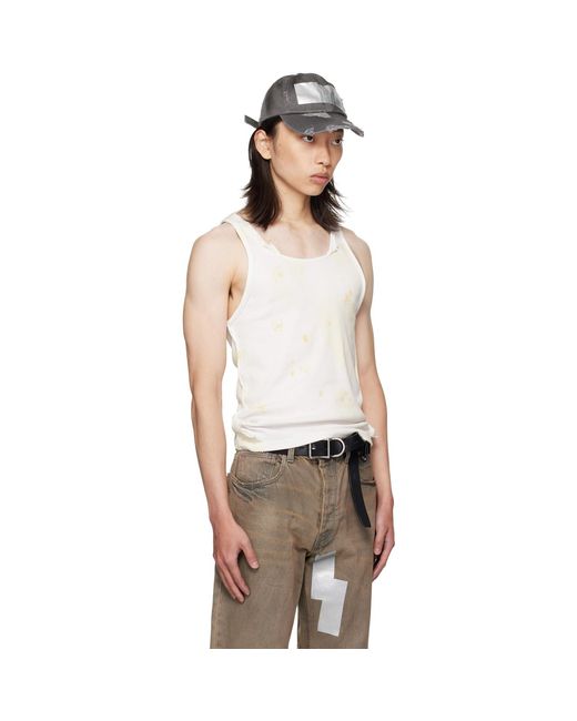 ALEXANDER DIGENOVA Black Layered Tank Top for men
