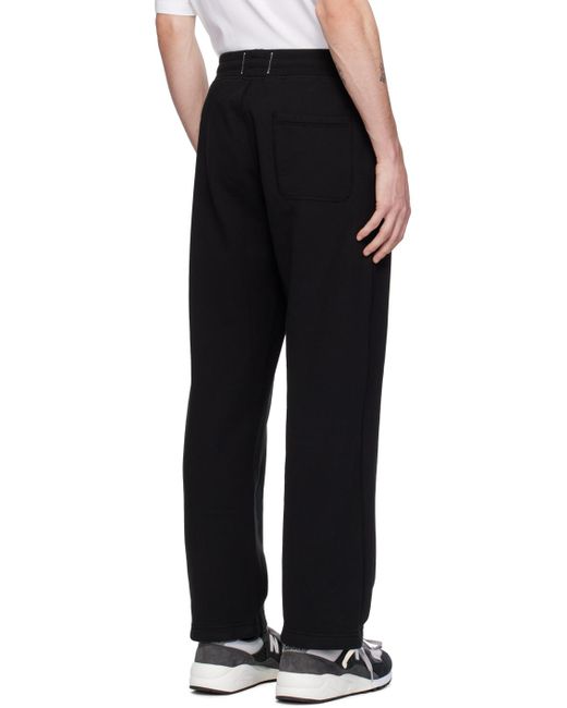 Reigning Champ Black Relaxed Sweatpants for men