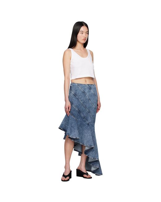 Alaïa Black Crop Tank Top