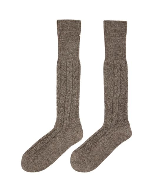 Maison Margiela Multicolor Bootleg Socks for men