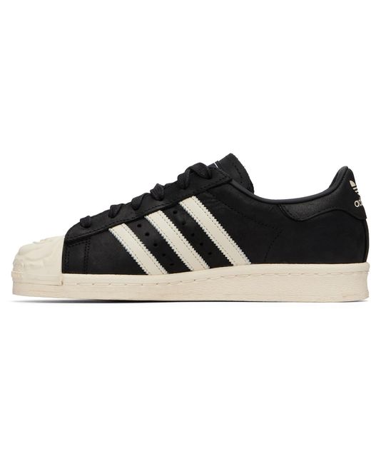 Willy Chavarria Black Adidas Originals Edition Chavarria Superstar Sneakers for men