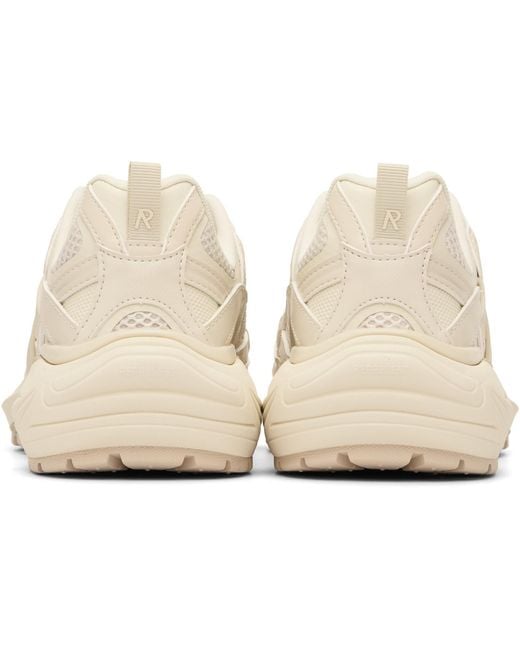 Represent Black Off- Storm Runner Sneakers for men