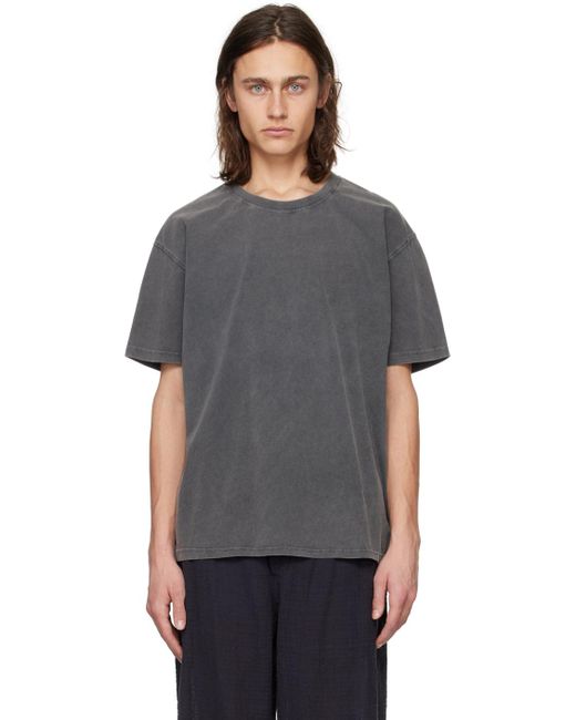 T-shirt gris mfpen pour homme en coloris Black