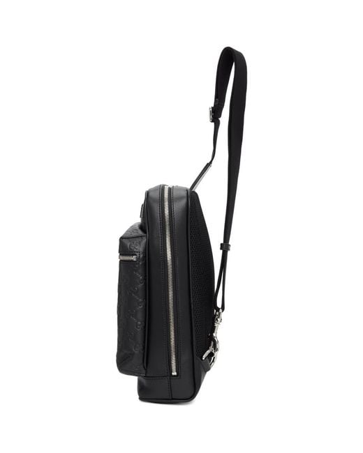 Black With Chrome Double G GUCCI Backpack – SILLY SAPP