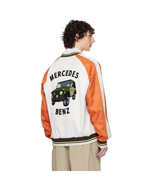 Moncler Genius White Mercedes-Benz By Nigo & Satet Reversible Jacket for men