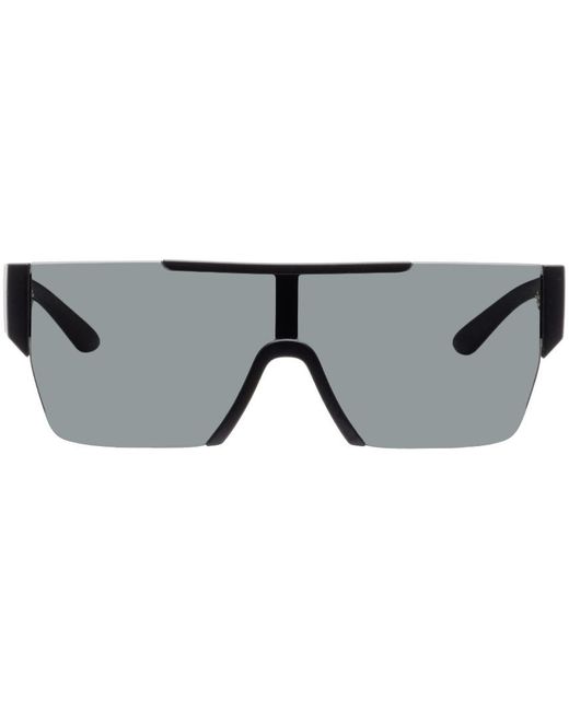 Burberry Black Shield Sunglasses for men