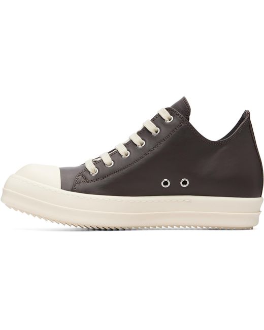 Rick Owens Gray Tower Low Sneaks Sneakers for men