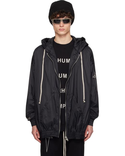 Rick Owens Champion Edition Jumbo Jason's Hoodie in Black