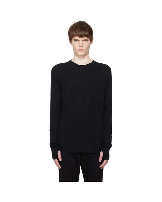 Thom Krom Black M Ts 922 T-Shirt for men