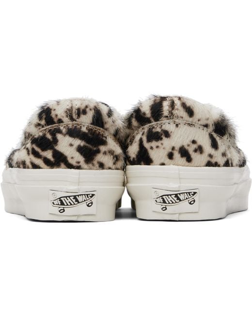 Vans Black Premium Classic Slip-on Sneakers